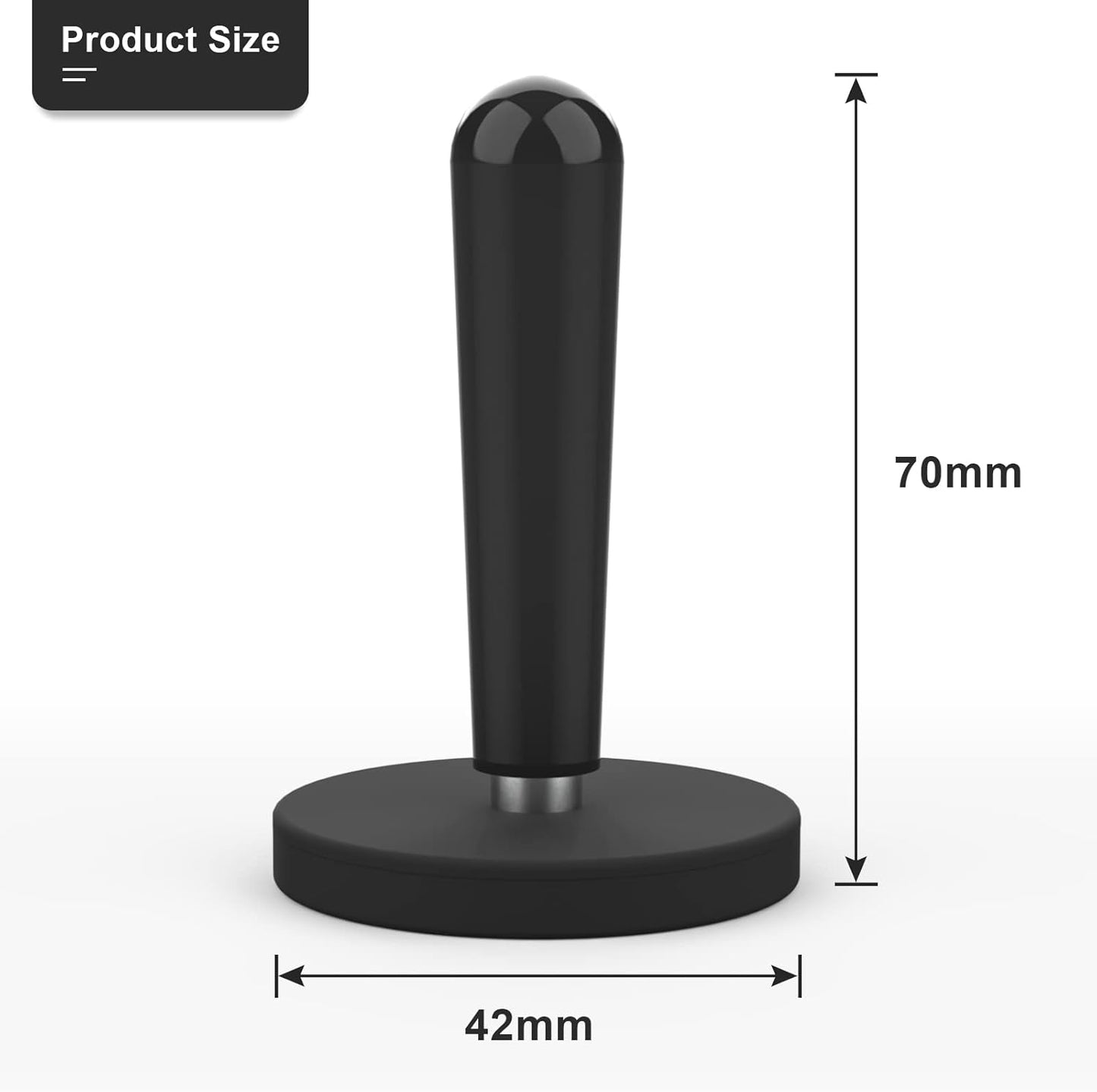 3er Auto Montagemagnet mit Aufbewahrungbox, Magnethalter Folie Schwarz, Wrap Gripper Magnethalter mit 2KG Zugkraft der Magnete, Magnete für Wrapping φ42mm*750mm